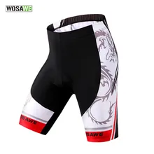 WOSAWE новые мужские 4D Мягкий гель Велоспорт Шорты езда на велосипеде Mtb велосипеда спандекс Шорты