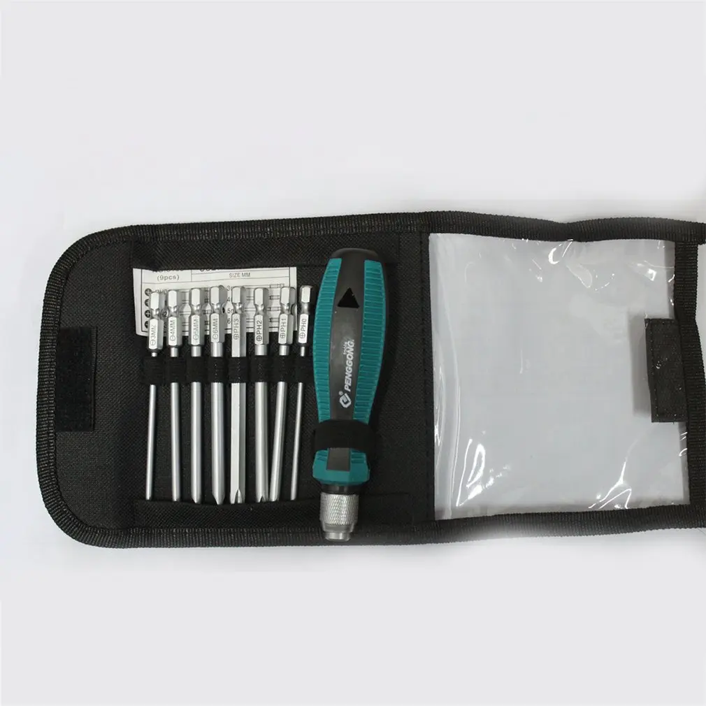 

8108A 6150 9pcs head Screw Drivers Mobile Phone/Laptop/Notebook/Computer Repairing Tool Set Drop Shipping Wholesale Sale