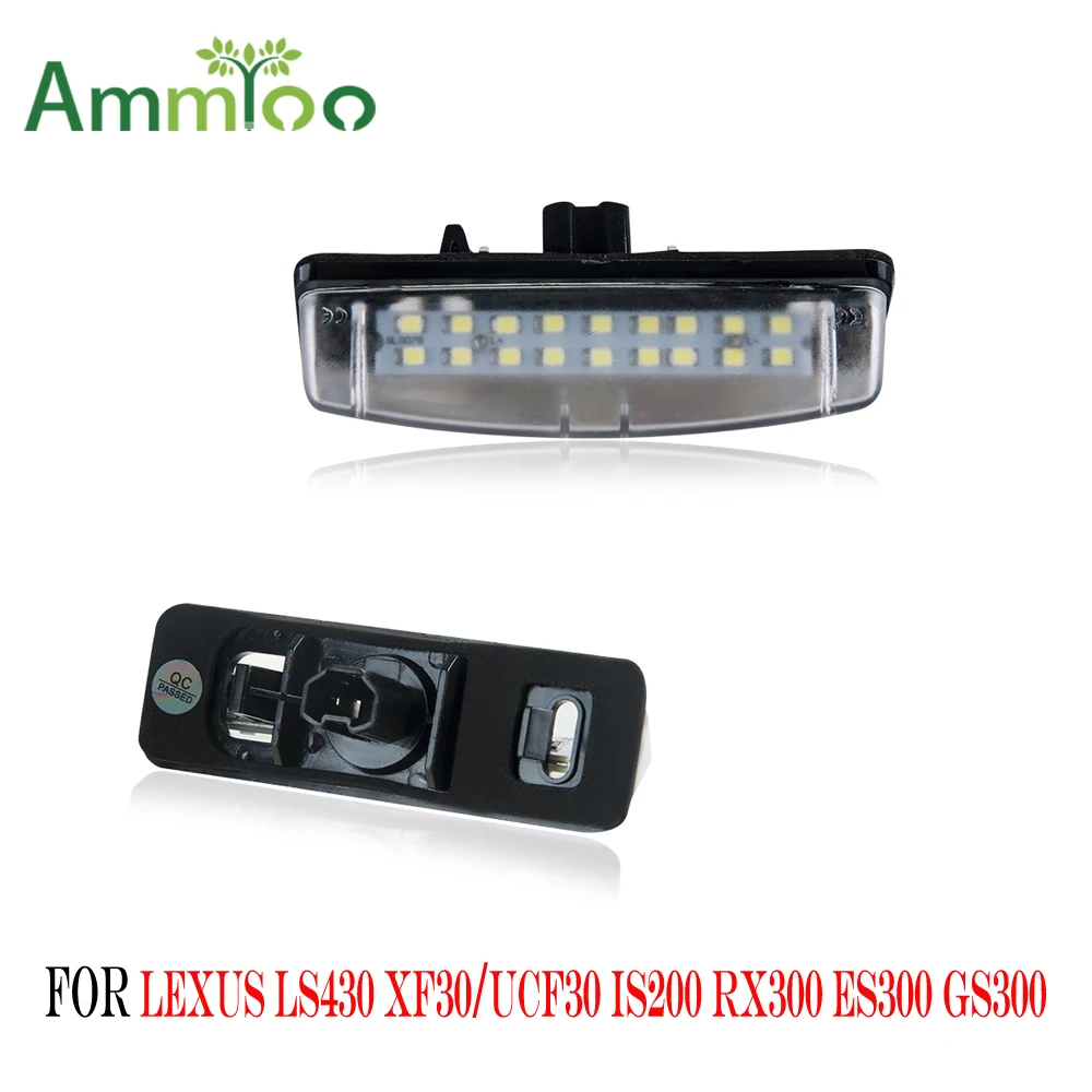 AmmToo Error Free White OEM Replacement LED Number License Plate Light