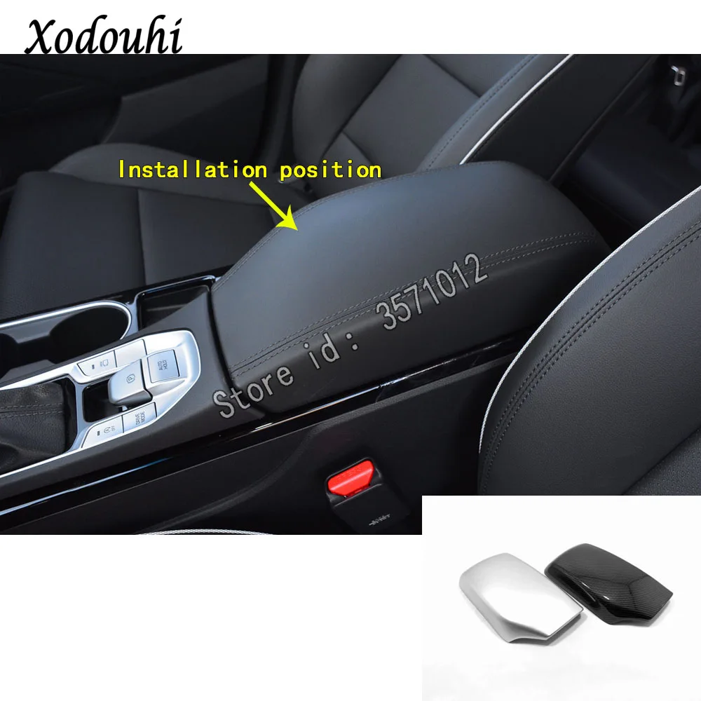 

For Hyundai Tucson 2019 2020 car body Styling stick ABS Armrest handrail Trim frame lamp box switch middle Storage 1pcs