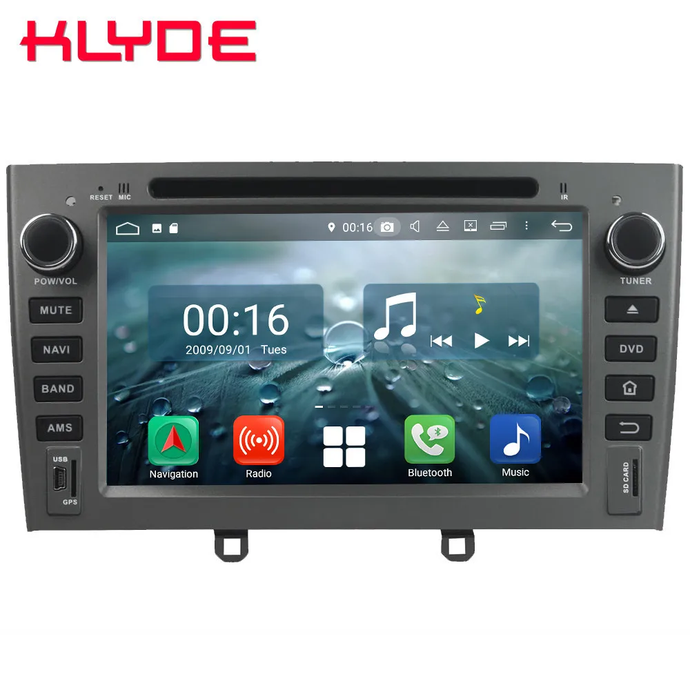 

7" Octa Core 4G Android 8.1 4GB RAM 64GB ROM RDS BT Car DVD Multimedia Player Radio Stereo For Peugeot 408 308 308SW 2007-2011