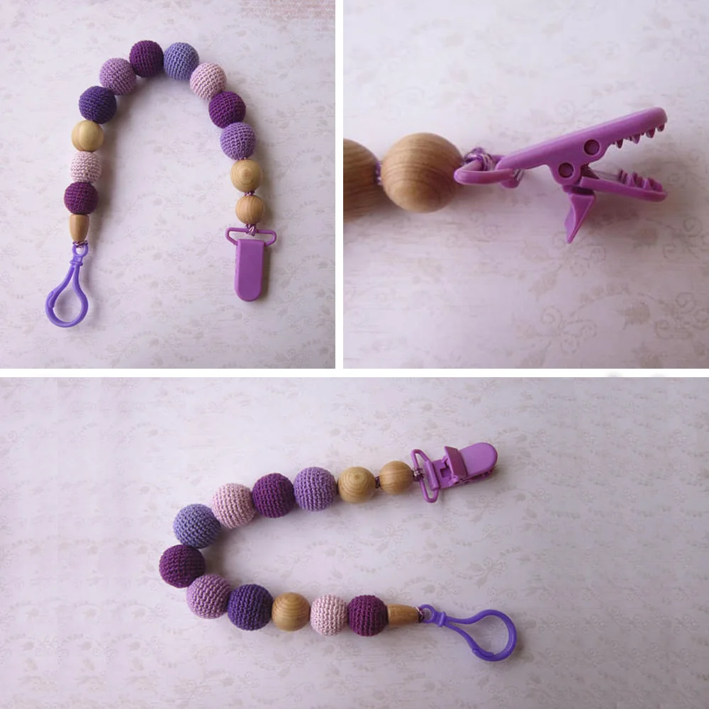 100 Pcs 20 Color Mixed Hot D Shape 25mm Plastic Baby Pacifier Clip Holder Newborn Baby Dummy Soother Bib Toy Chain Gift 6