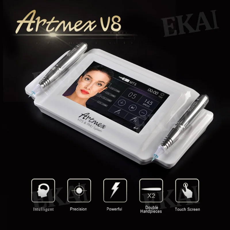 Direct Selling Tattoo Needles Artmex V8 Digital Permanent Makeup Eyebrow Machine Professional Mts Pmu System |