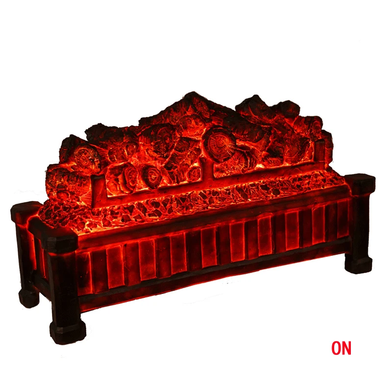 

electric fireplace burner insert LED optical artificial emulational live charcoal decoration