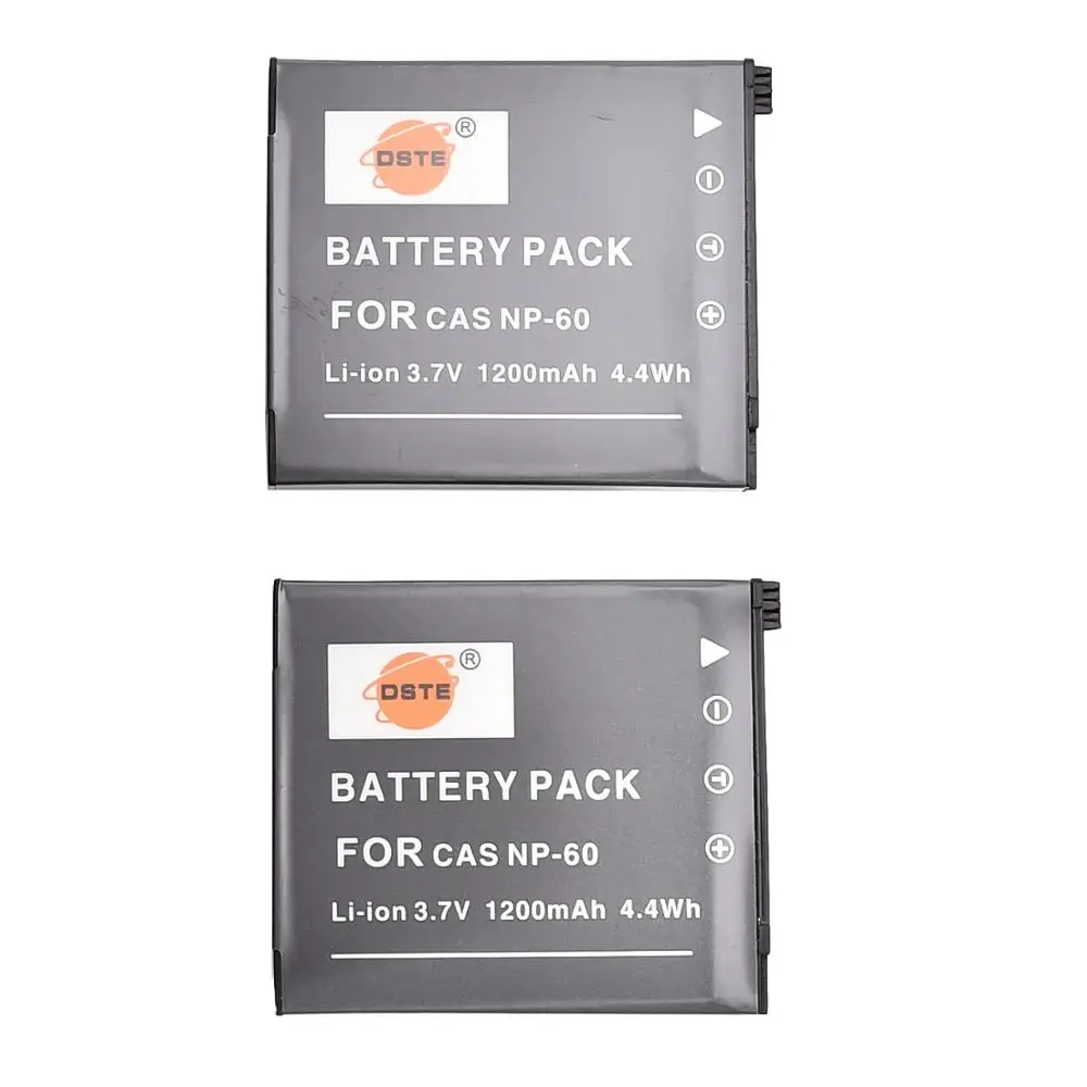 DSTE 2 шт NP-60 батарея для Casio Exilim EX-Z9 EX-S10 EX-Z20 EX-Z25 EX-Z29 EX-Z80 EX-Z85 EX-Z90 | Электроника