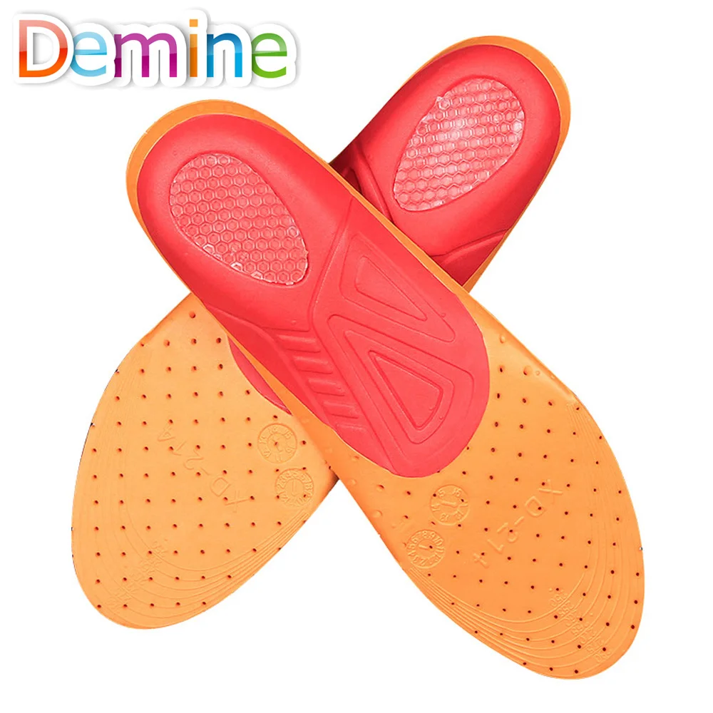

Demine EVA Casual Sport Running Insoles Lightweight Breathable Deodorization Arch Support Cushion Pad Insert Sole for Men Women