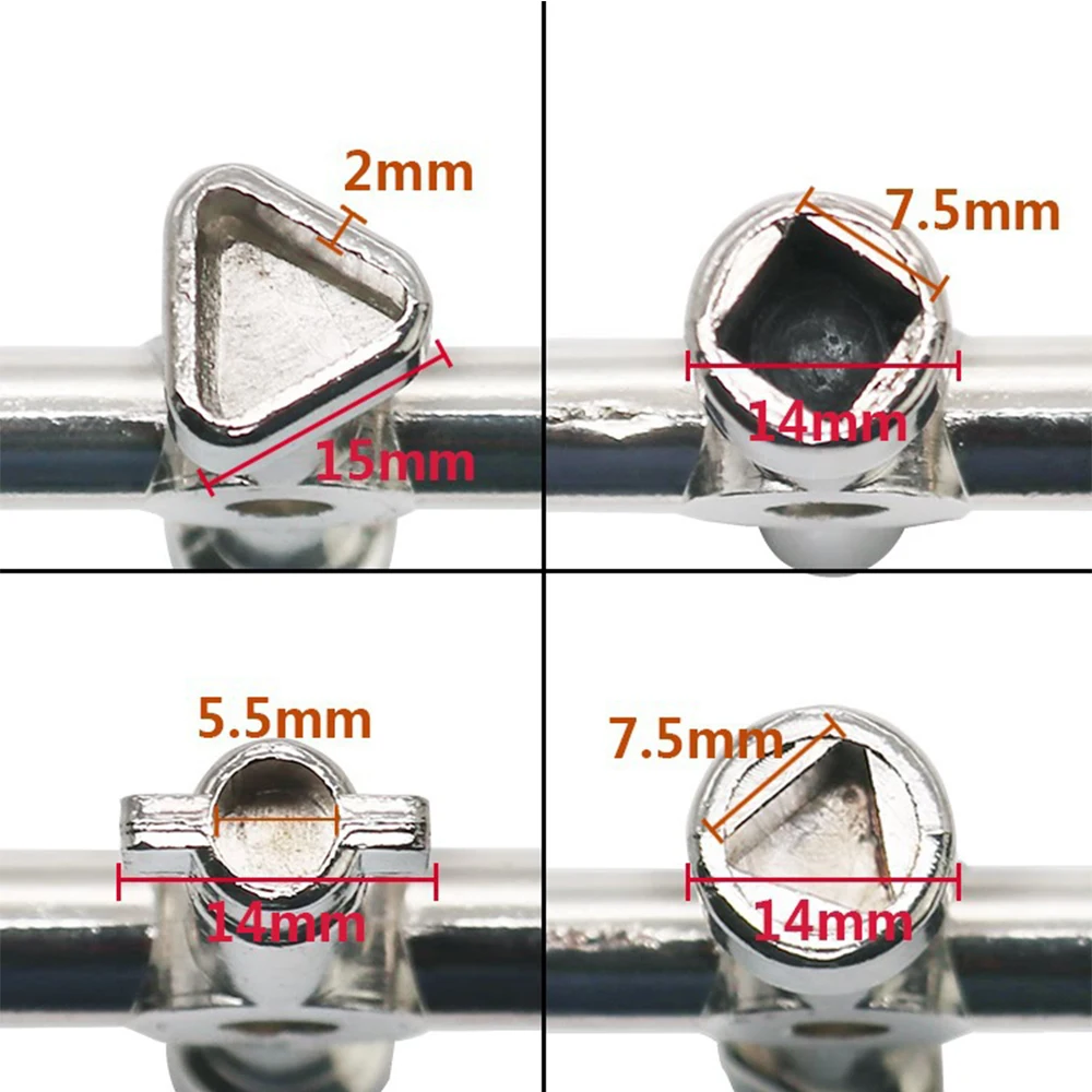 Universal Socket Tools Gifts Multi-function Electric Control Cabinet Inside Triangle Wrench Elevator Train Door Water Meter Valve Square Hole Wrench For Men Universal Socket Tools Gifts Multi-function Electric Control Cabinet Inside Triangle Wrench Elevator Train Door Water Meter Valve Square Hole Wrench For Men