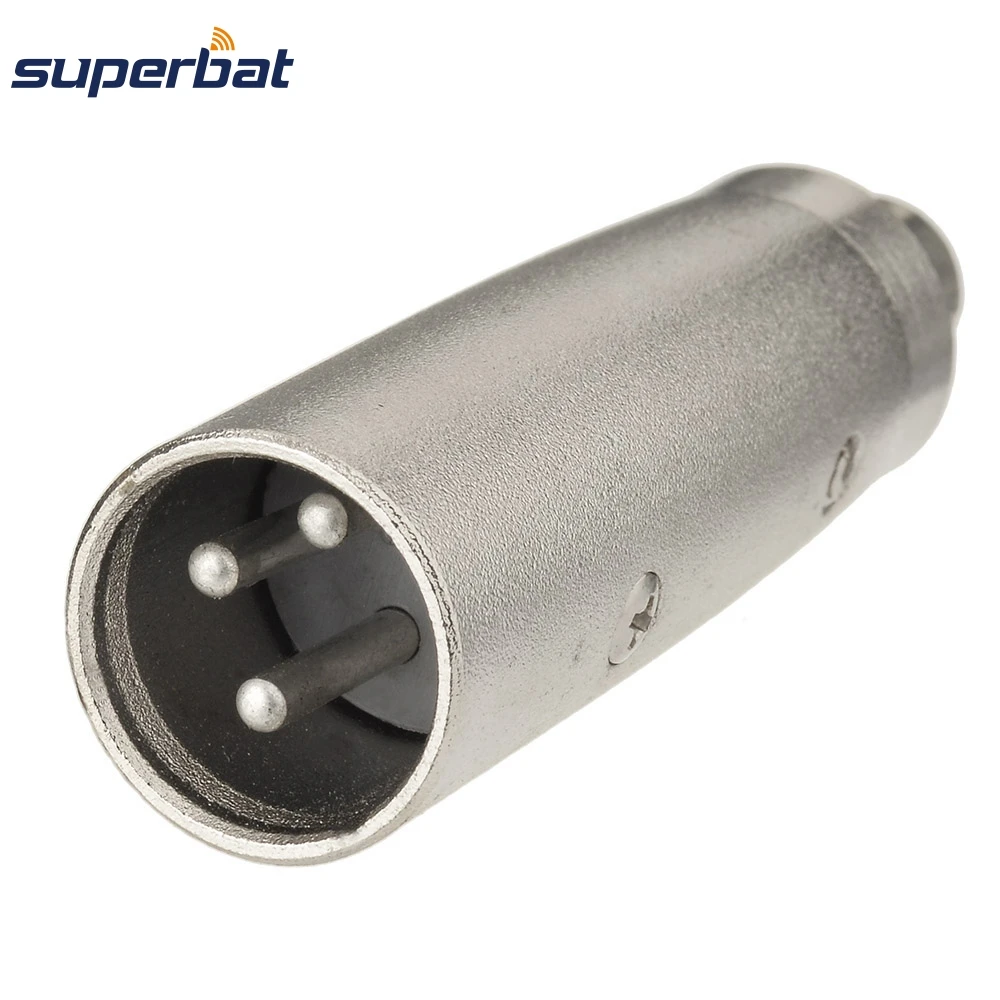 Metal RCA to XLR Audio Adapter for Professional Sound Equipment