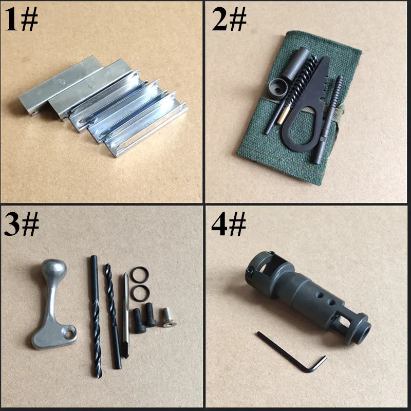 

Mosin Nagant Stainless Steel Bolt Handle 5pcs Stripper Clips Cleaning Kit