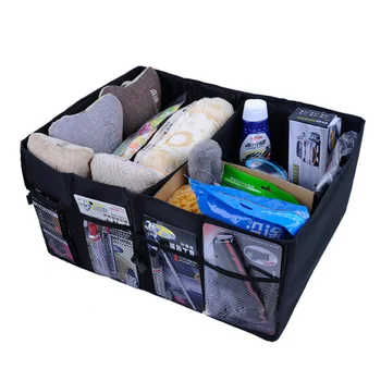 

1PCS Foldable Large Capacity Auto Car Oxford Fabric Multipurpose Trunk Boot Tidy Storage Organizer Box Cargo Storage Container