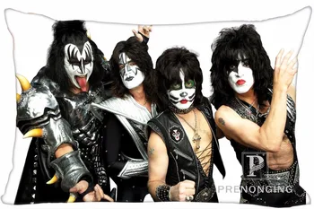 

Best Custom Pillow Case Kiss Band Rectangle Pillowcases zipper 35x45cm (One Side Print) @180117-68