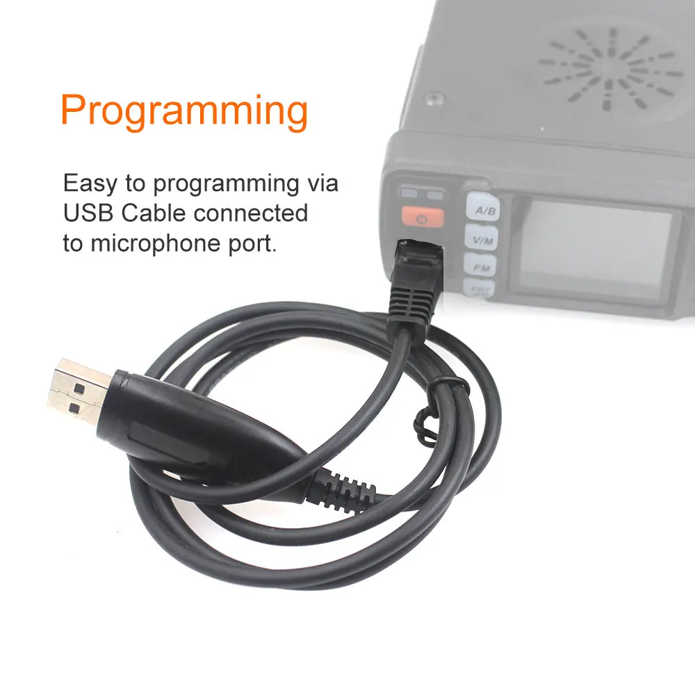 USB кабель для программирования подходит BAOJIE BJ 318 BJ218 136 174 и 400 490 МГц woki toki