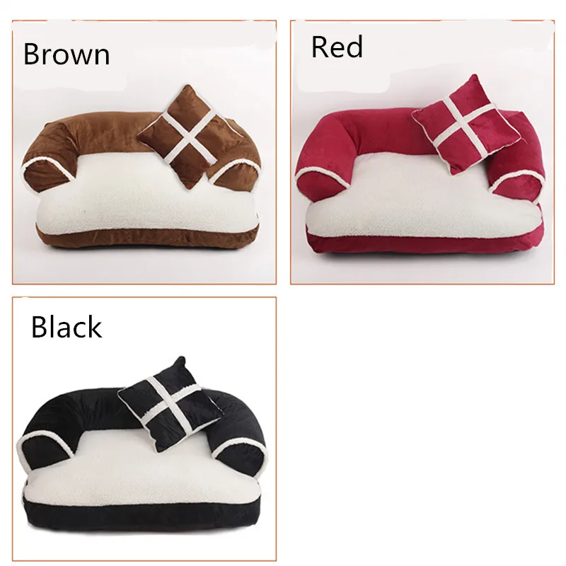 Warm Comfortable Pet Dog Bed Soft Sofa Puppy Mattress Dog Cat Removable Washable Hous Perros Soft Sofa Pet Kennel For larg dog Warm Comfortable Pet Dog Bed Soft Sofa Puppy Mattress Dog Cat Removable Washable Hous Perros Soft Sofa Pet Kennel For larg dog