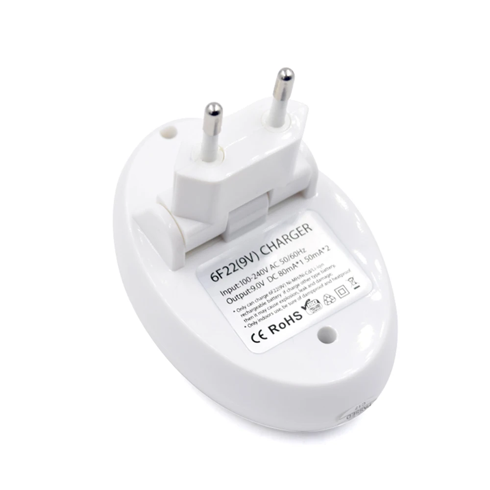 Battery Charger Fast Charger Battery Charger Adapter PALO 6F22 9V Battery Charger Super Quick Power 9V 6f22 Ni-MH Ni-CD Li-ion rechargeable battery
