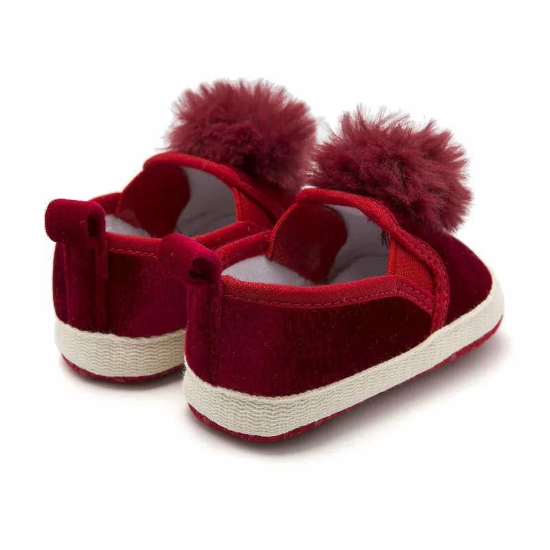 Обувь для новорожденных мальчиков и девочек; мокасины; модная обувь для малышей младенцев; обувь с милым помпоном для первых шагов; Bebe; ботинки с бахромой на мягкой подошве