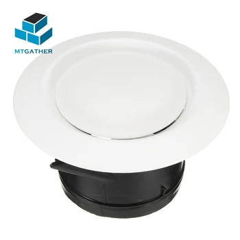 

MTGATHER ABC Ventilation Grille Air Grille Round Round Air Vent ABS Louver Grille Cover Heating Cooling Vents Vents
