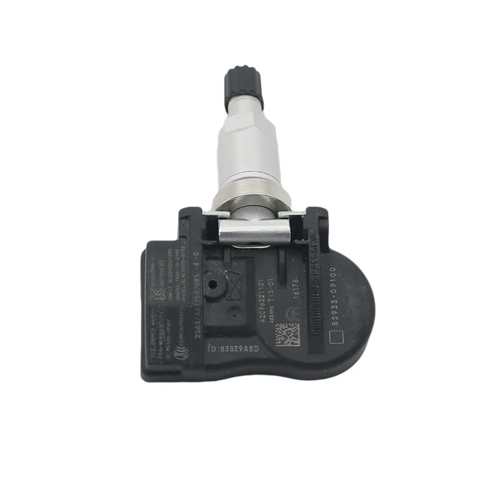 Датчик давления в шинах TPMS для 2016 2017 2018 2019 Kia Cadenza SPORTAGE HYUNDAI ELANTRA IONIQ KONA 16 19 52933D9100 433