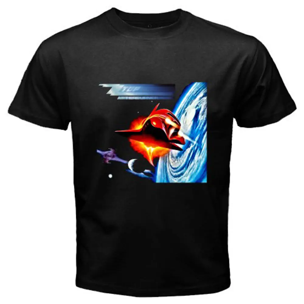 2018 Summer Style New ZZ TOP Afterburner R Ro Band Lend Men's Bla T-shirt Size S to 3XL Printed T Shirts Streetwear | Мужская одежда
