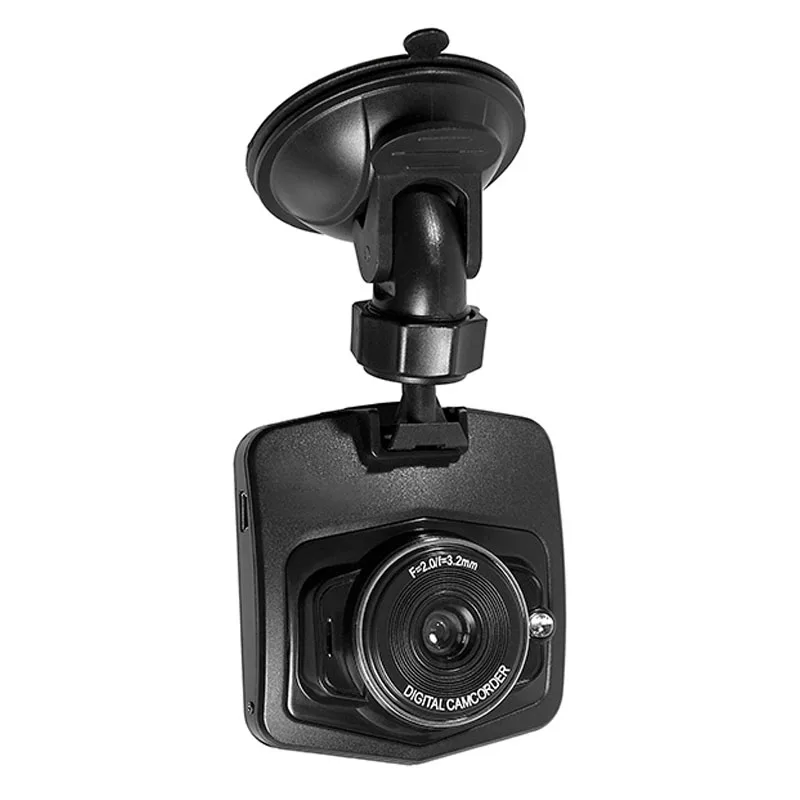 A1 мини автомобильный черный ящик Dashcam Full HD 1080P видео регистратор g-сенсор с датчиком движения и ночным видением - Название цвета: Black