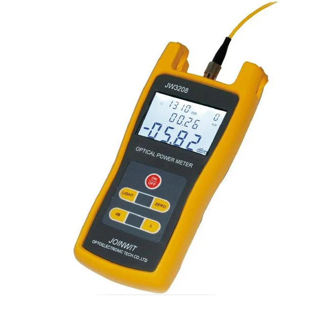JW3109 Optical Laser Source+ JW3208 Optical Power Meter FTTH Fiber Multimeter 3