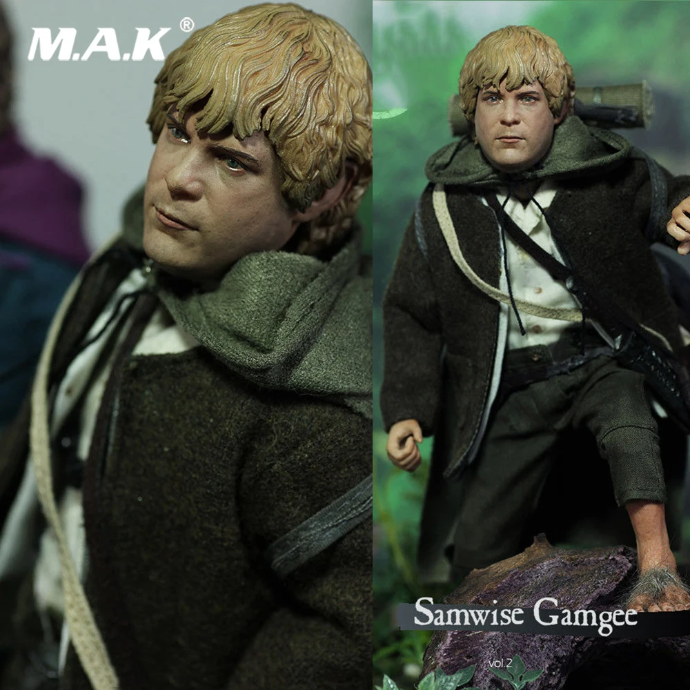

For Collection Full Set The Lord of the Rings Series Samwise Gamgee Sam Slim Version 1:6 Figure LOTR015S for Fans Holiday Gift