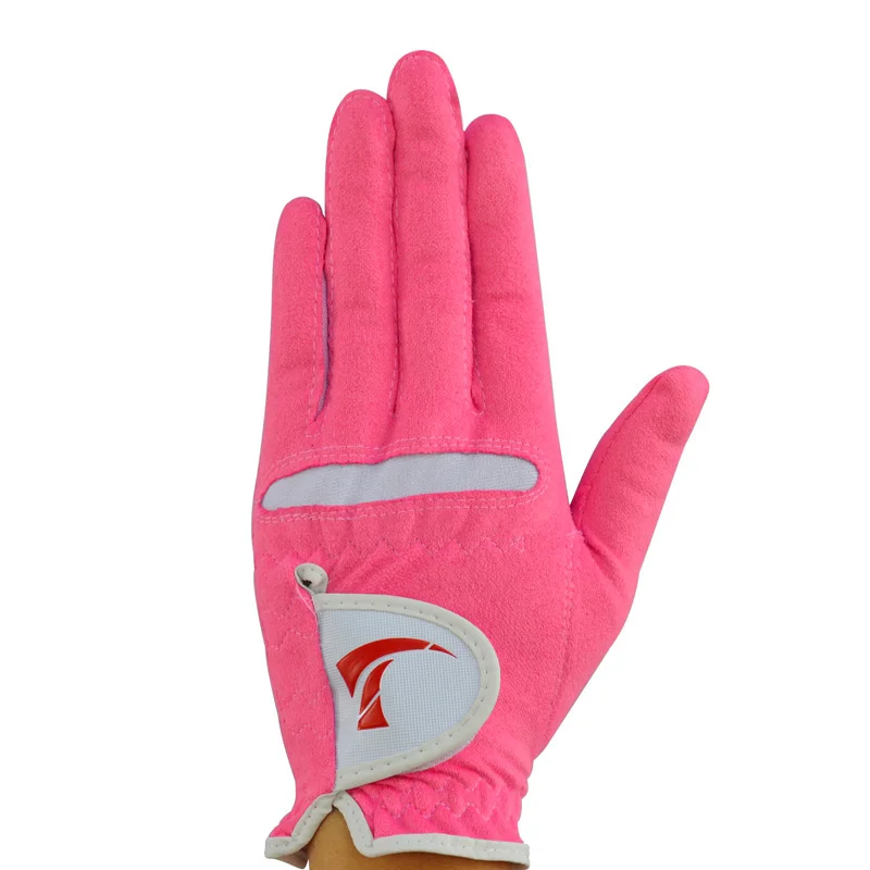 Аутентичные перчатки для гольфа женские модели тканевые перчатки из волоконного волокна высокоэластичные сетчатые мягкие износостойкие дышащие влагонепроницаемые