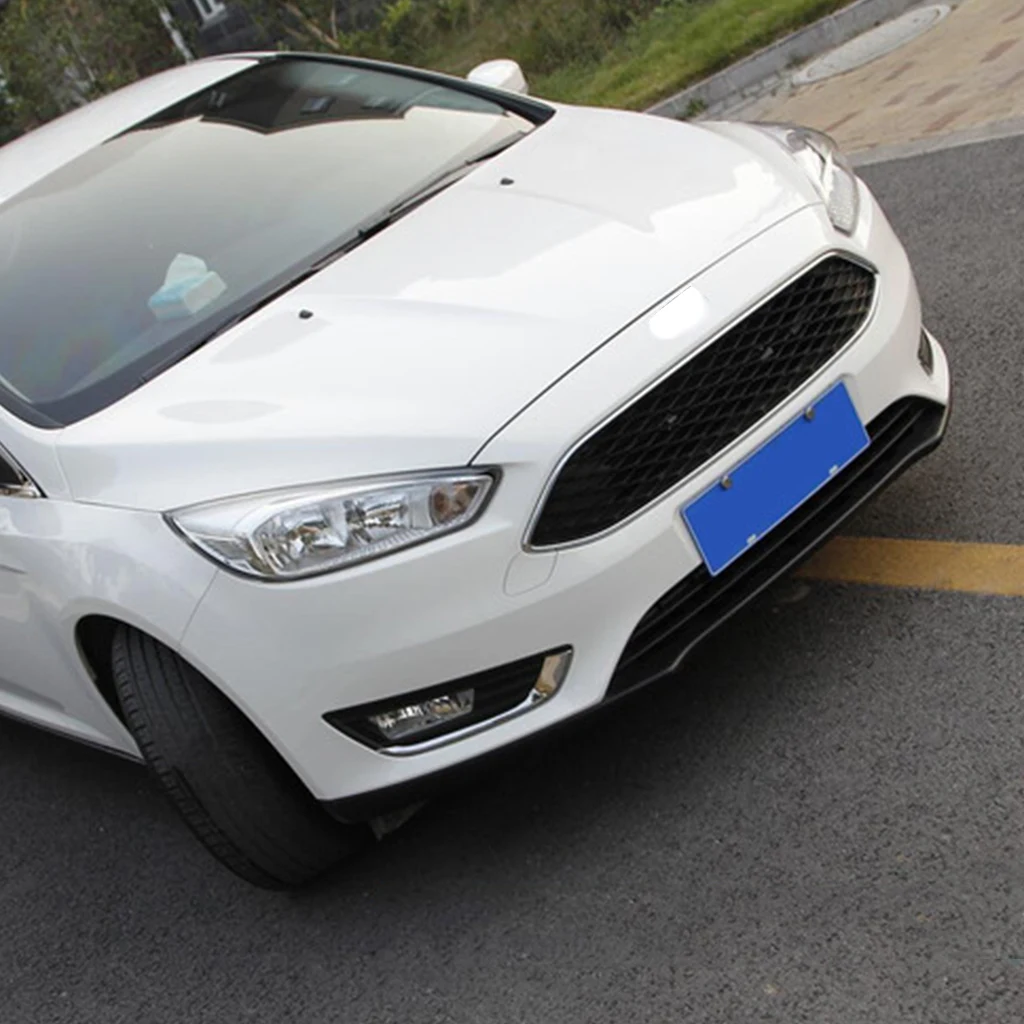 2 Pcs Chrome Car Front Fog Light Lamp Cover Trim For Ford Focus 4 MK4 2015-2017 | Автомобили и мотоциклы