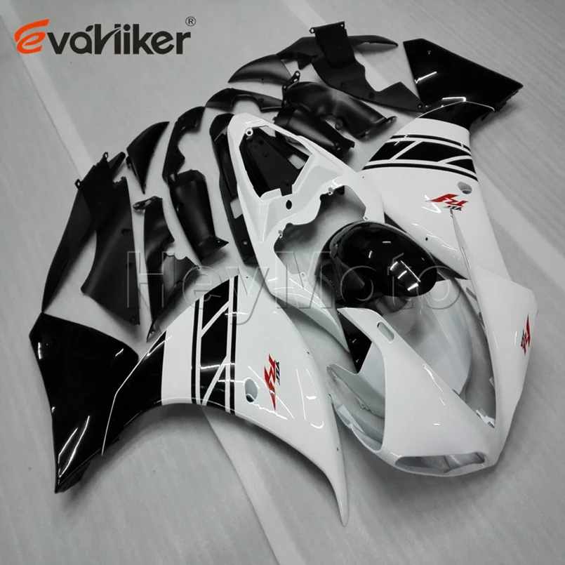 Заказной ABS Пластиковый обтекатель для YZF-R1 2009-2011 2010 YZF R1 09 10 11+ 5 подарков+ крышка бака+ литьевая форма белого цвета