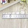 8mm 10mm 12mm 14mm 16mm 18mm 20mm 25mm 30mm Round Flat Back Clear Glass Cabochon, High Quality, New store Promotion ► Photo 3/3