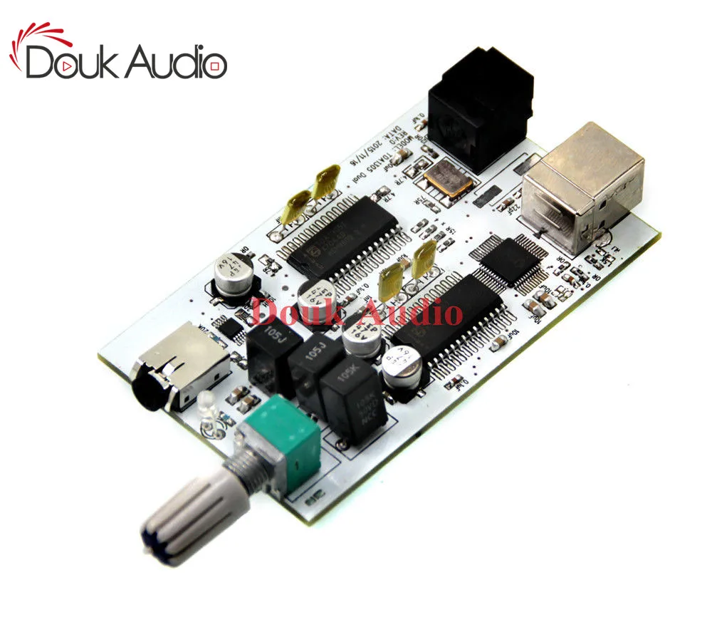 Douk Audio CM108 усилитель для наушников TDA1305T IIS USB DAC плата аудио декодера|Усилители