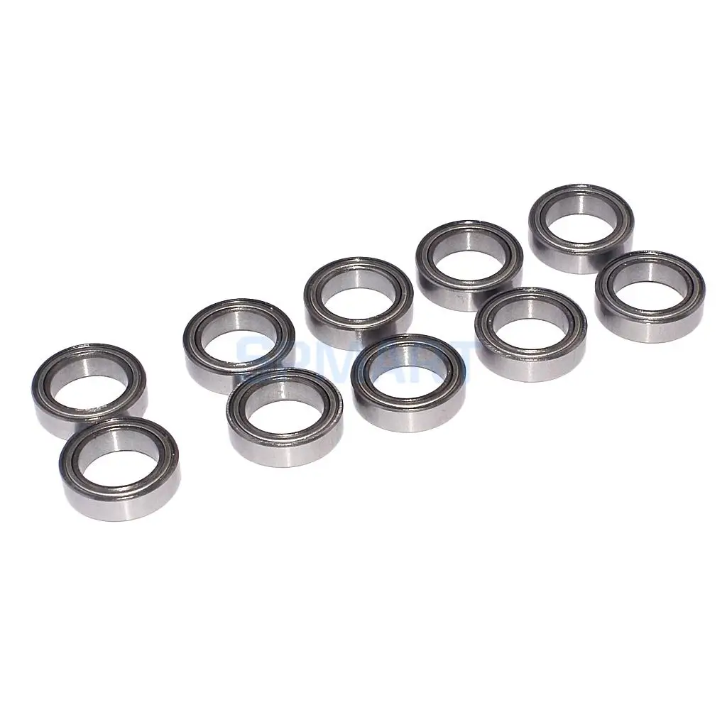 10Pcs 15x10x4mm Rolling Bearings for 1/10 RC Car Buggy Truck HSP HPI Traxxas Hobao Wltoys JJRC FS LRP ZD Racing Savage