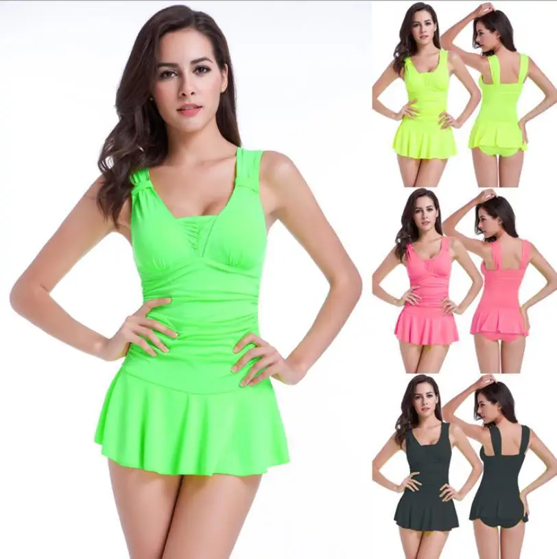 one piece mini skirt