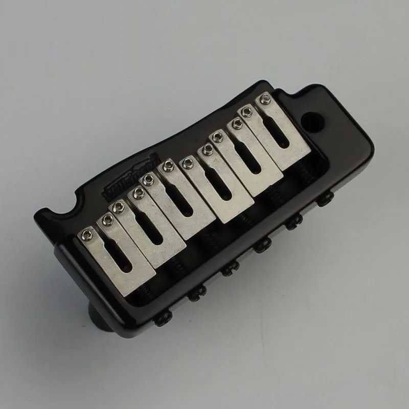Детали для гитары WILKINSON WVP Tremolo Bridge черное стальное седло с 2 точками|tremolo bridge|steel