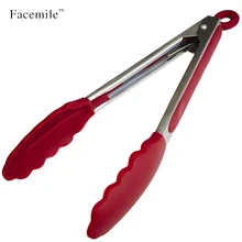 Facemile 33 см антипригарные кухонные щипцы из нержавеющей стали для барбекю для приготовления гриля токарный Набор для кормления кухонная коллекция 52066