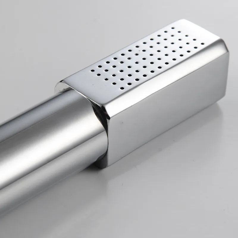 Mrosaa Ванная комната Showerhead под давлением экономии воды рукоять Насадки для душа Ванная комната латунный хромированный один глава Ванна опрыскиватель