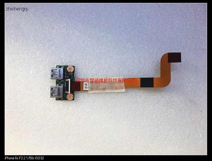 

For Toshiba QOSMIO X870 X875 USB Board cable 6050A2495701 Ethernet Jack RJ45 Cable 6017B0362801