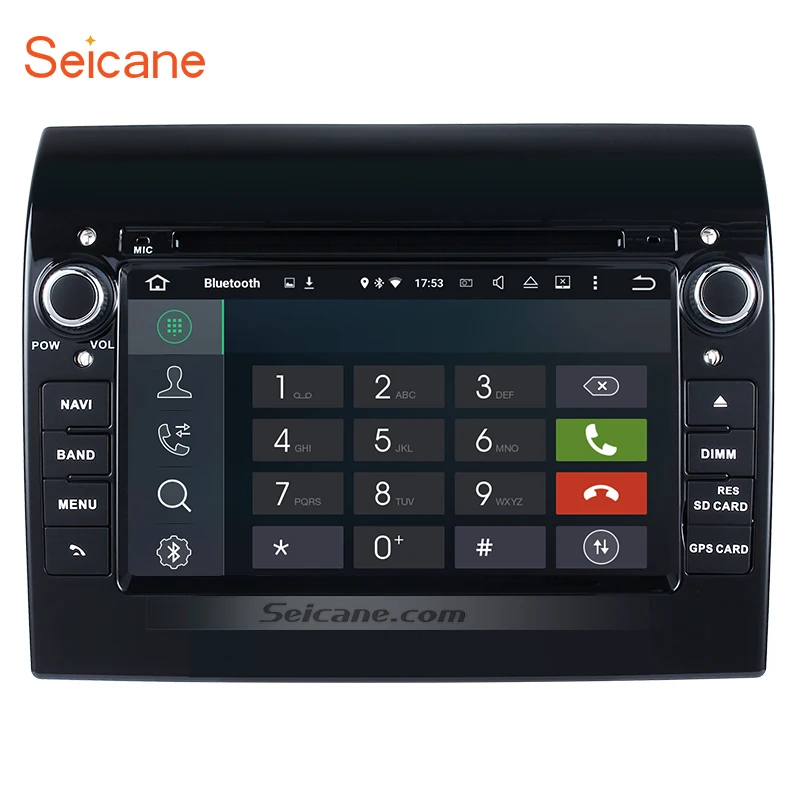 

Clearance Seicane Android 8.0 7" 1 Din Car Radio For Fiat Ducato DVD Multimedia Player GPS Navi 1024*600 Touchscreen 4G RAM Wifi
