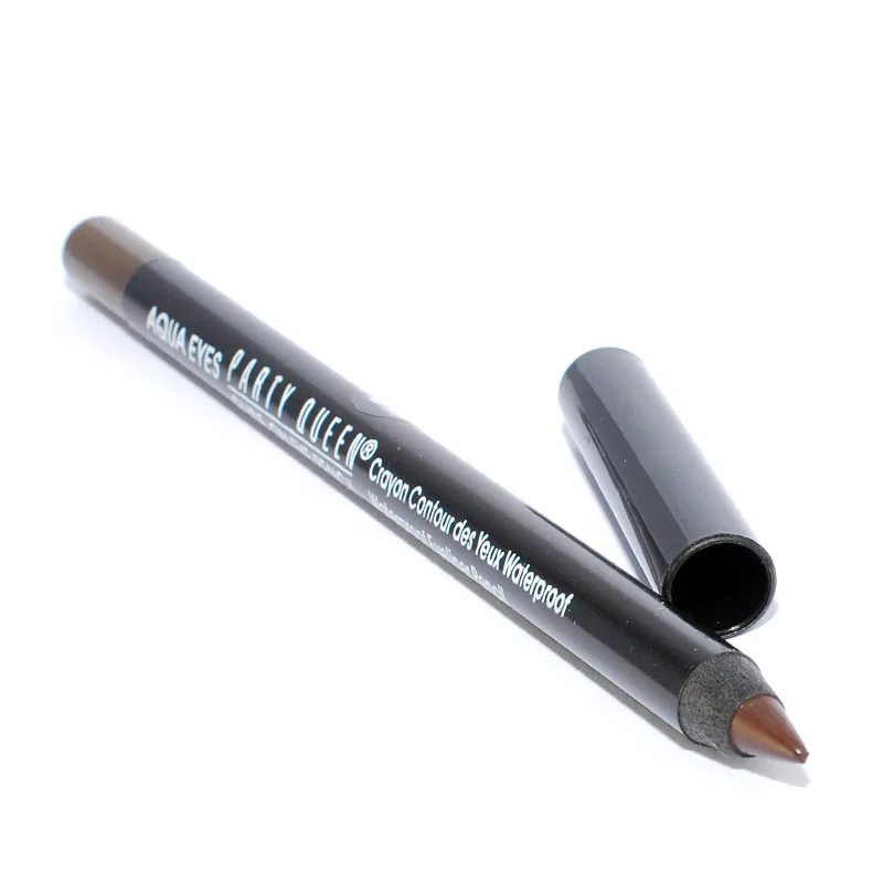Party Queen Long Lasting Waterproof Kohl Eye Pencil Matte Black Ultra Smudge proof Gel Eyeliner