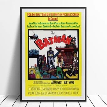 

Vintage Batman Vintage Classic Movie Poster Home Decor Wall Decor Wall Art Canvas painting Cnavas print