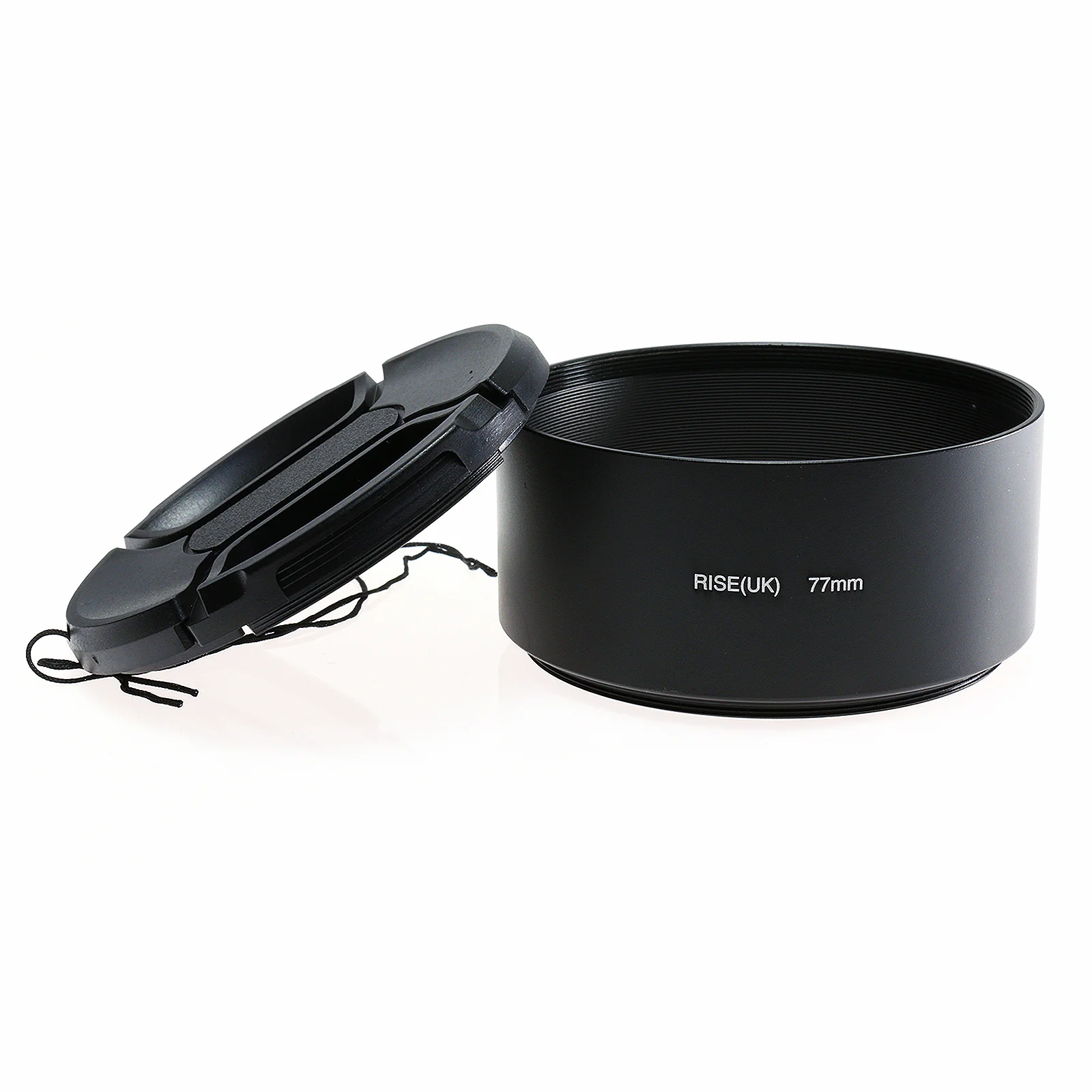 

77mm Professional Telephoto Metal Lens Hood 77mm Screw In 77mm Filter Thread+Cap