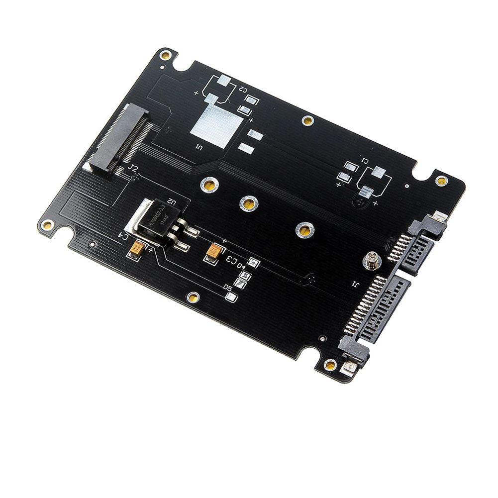 

For Computer Professional Adapter Card Easy Install Add On Expansion SSD Accessories M.2 To SATA Connector Converter
