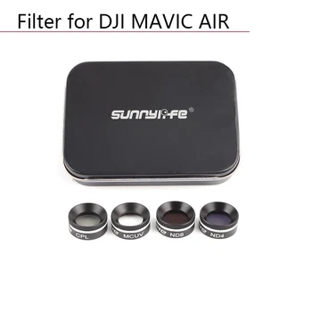 

Drone Lens filters kit for DJI MAVIC AIR Drone Camera Lens Filter Circular Polarizer Neutral Density UV CPL ND4 ND8 ND16 parts