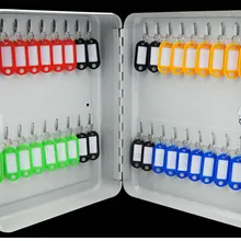 Металлический Футляр для ключей ящик для хранения инструмента ящики ящик для инструментов коробка для организации шкаф для ключей с 36 ключ cardsOffice Отель объекта свойства