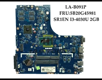 

High quality FRU:5B20G45981 for Lenovo Ideapad B50-70 Laptop Motherboard LA-B091P SR1EN I3-4030U DDR3L 2GB 100% Fully Tested