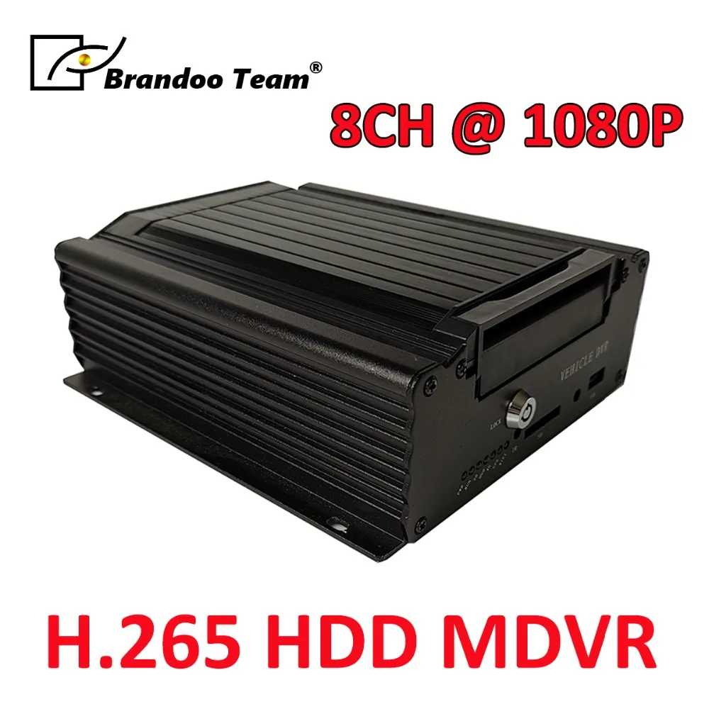 

8CH 1080P AHD FHD HDD 4G GPS MDVR video audio registrar,car recording.free shipping