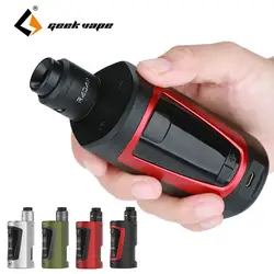 Оригинальный GeekVape GBOX Squonker 200 Вт TC комплект с радаром RDA распылитель 8 мл Squonk бутылка большой OLED дисплей E-cig Kit Vs CAPO SRDA