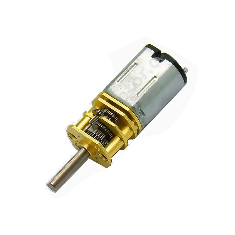 Gm12-N20 In Miniatura Gear Motor, Acciaio Riduttore, Wali Robot Smart Car Door Lock 3-12 V