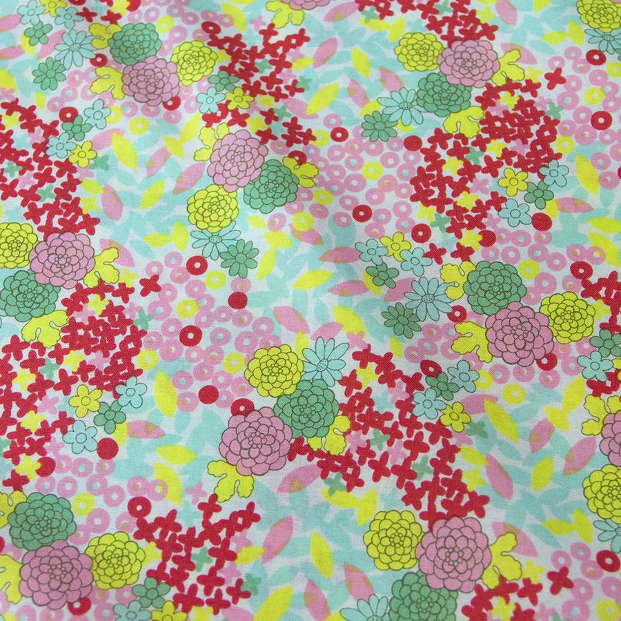 Halfmeter Japanese Cotton Fabric Diy Patchwork Textile Quilting Fabric