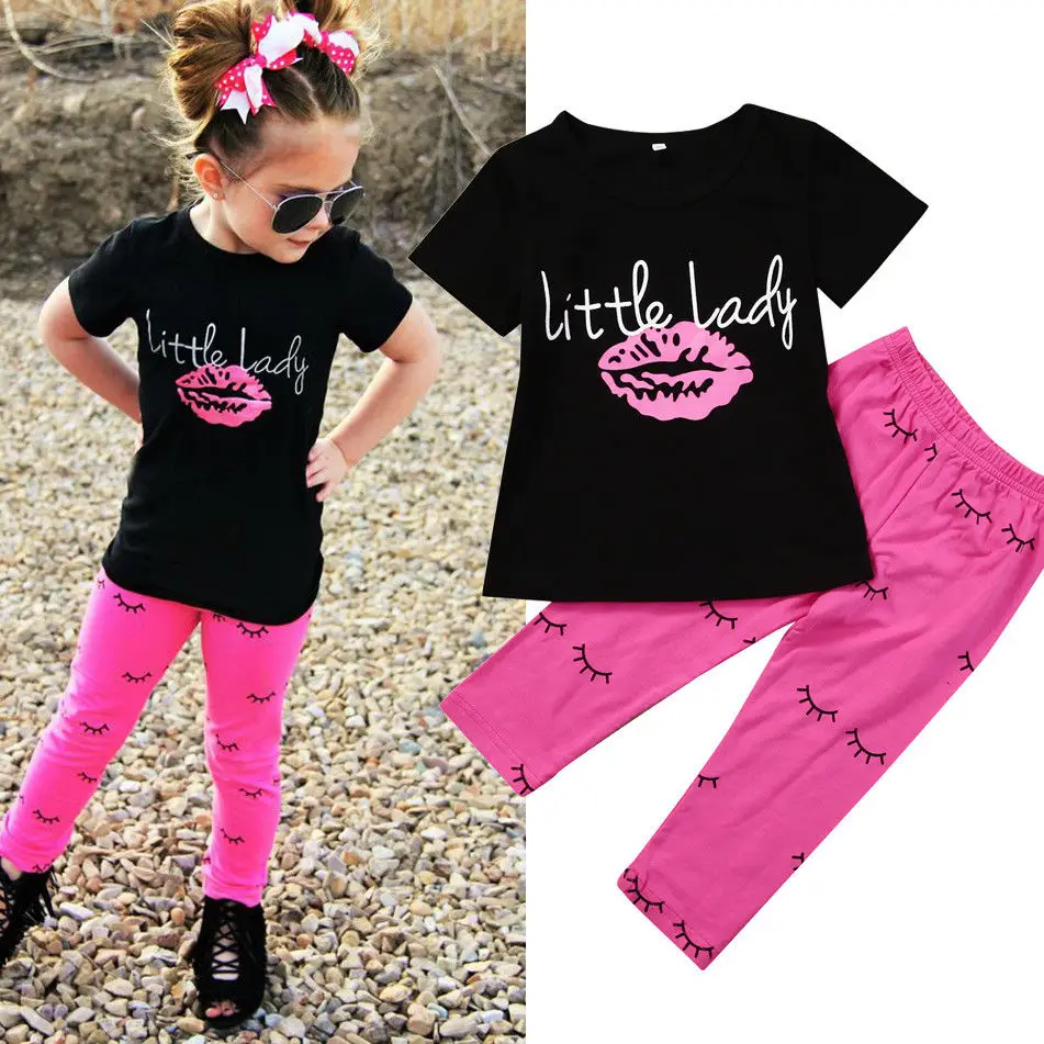 baby girl leggings and top sets