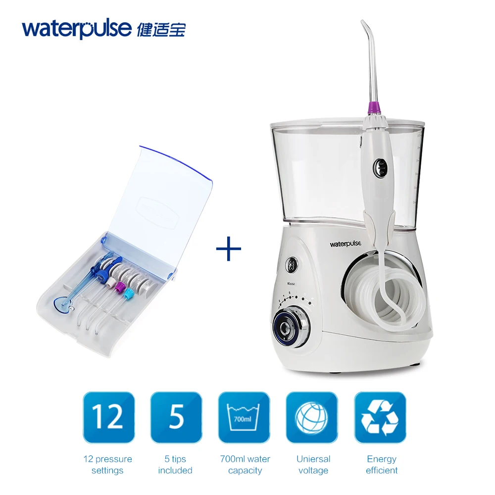 Ирригационная нить Waterpulse V660 700 мл для гигиены полости рта|oral irrigator|dental flosserdental floss |